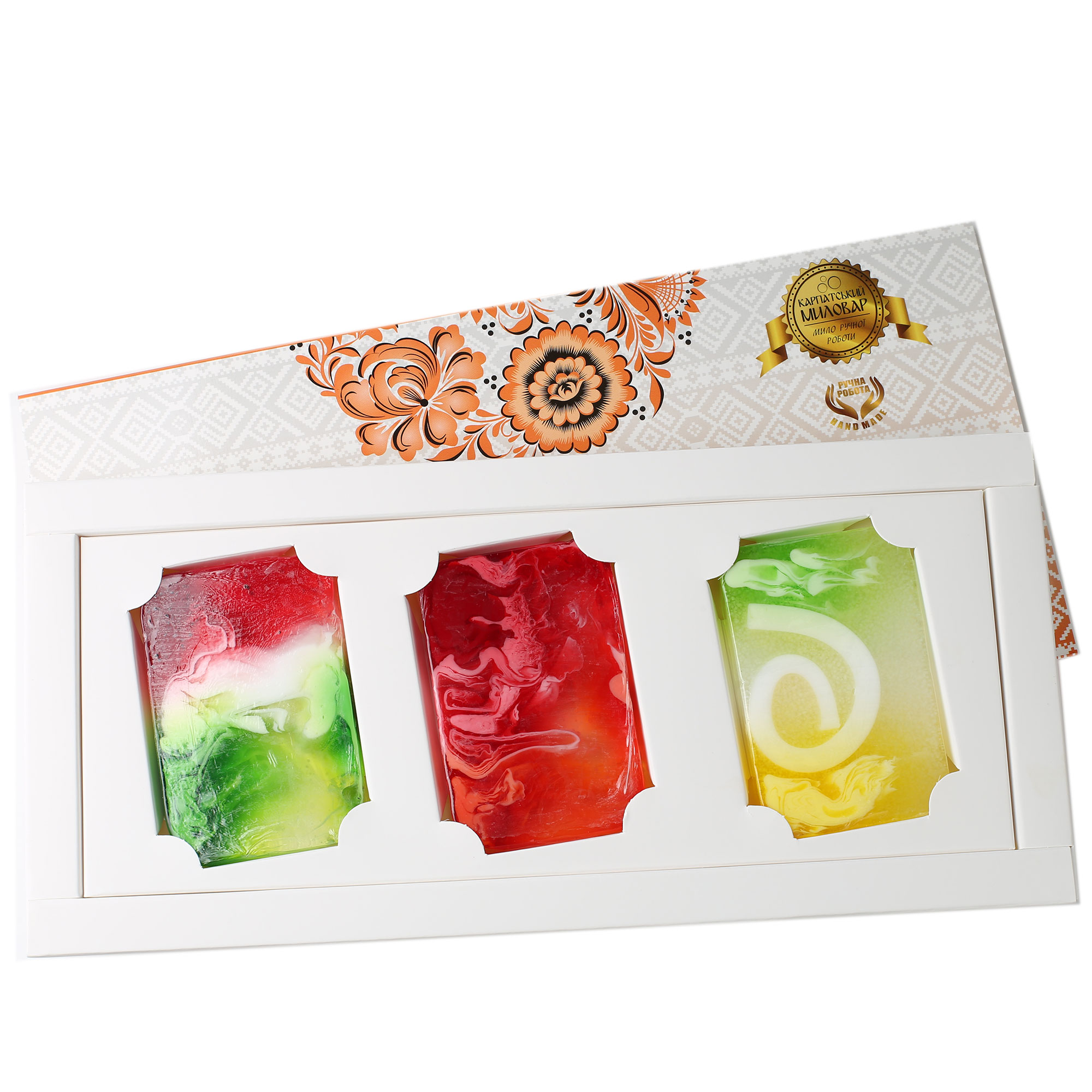 Набір Українські традиції “Маковий скраб, лісова ягода, медове з молоком”(Маковий) - Зображення 4