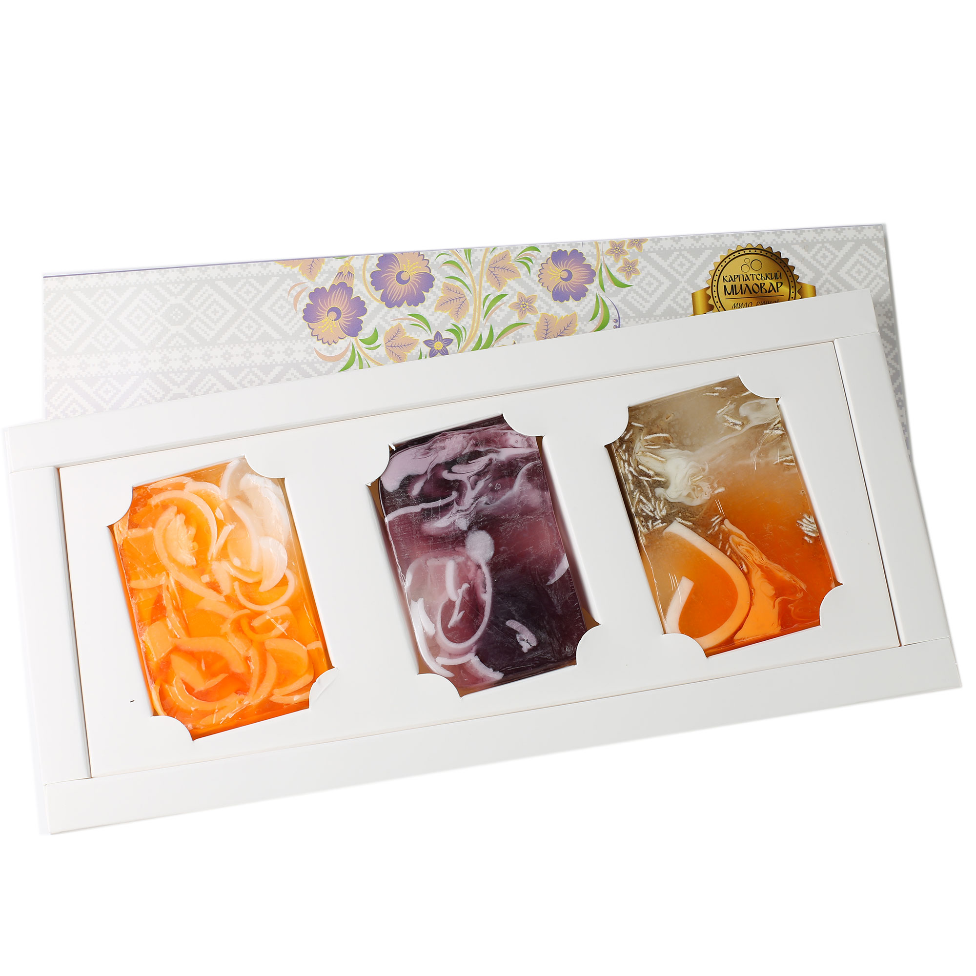 Набір Українські традиції "Вівсяний скраб,Лаванда,Обліпиха"(Фіолетовий) - Зображення 4