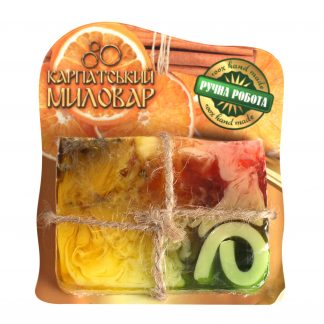 Натуральне мило “Апельсин і кориця” на планшетці