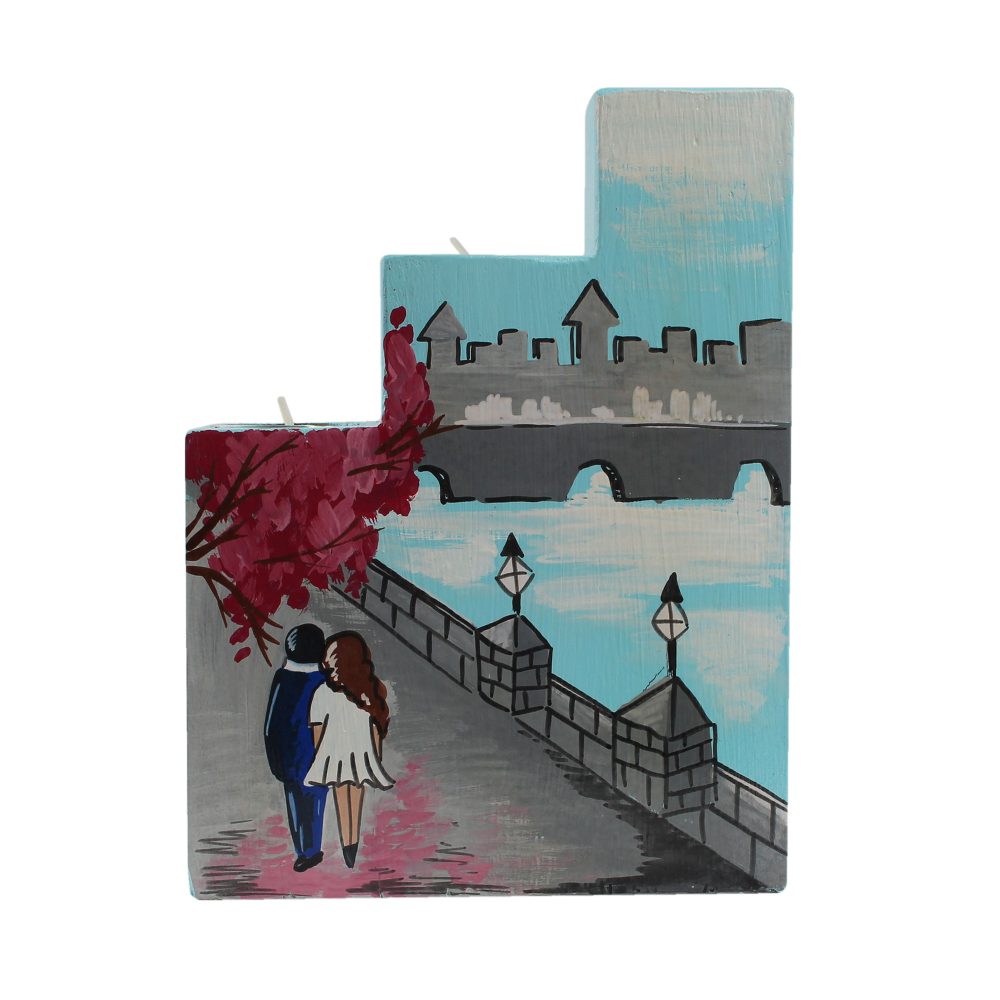 Підсвічник потрійний “Закохані” - Зображення 2