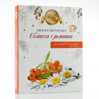 Мило-мочалка “Обліпиха і ромашка”