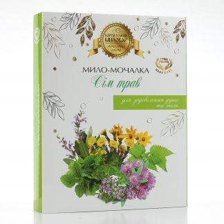 Мило-мочалка “Сім трав”