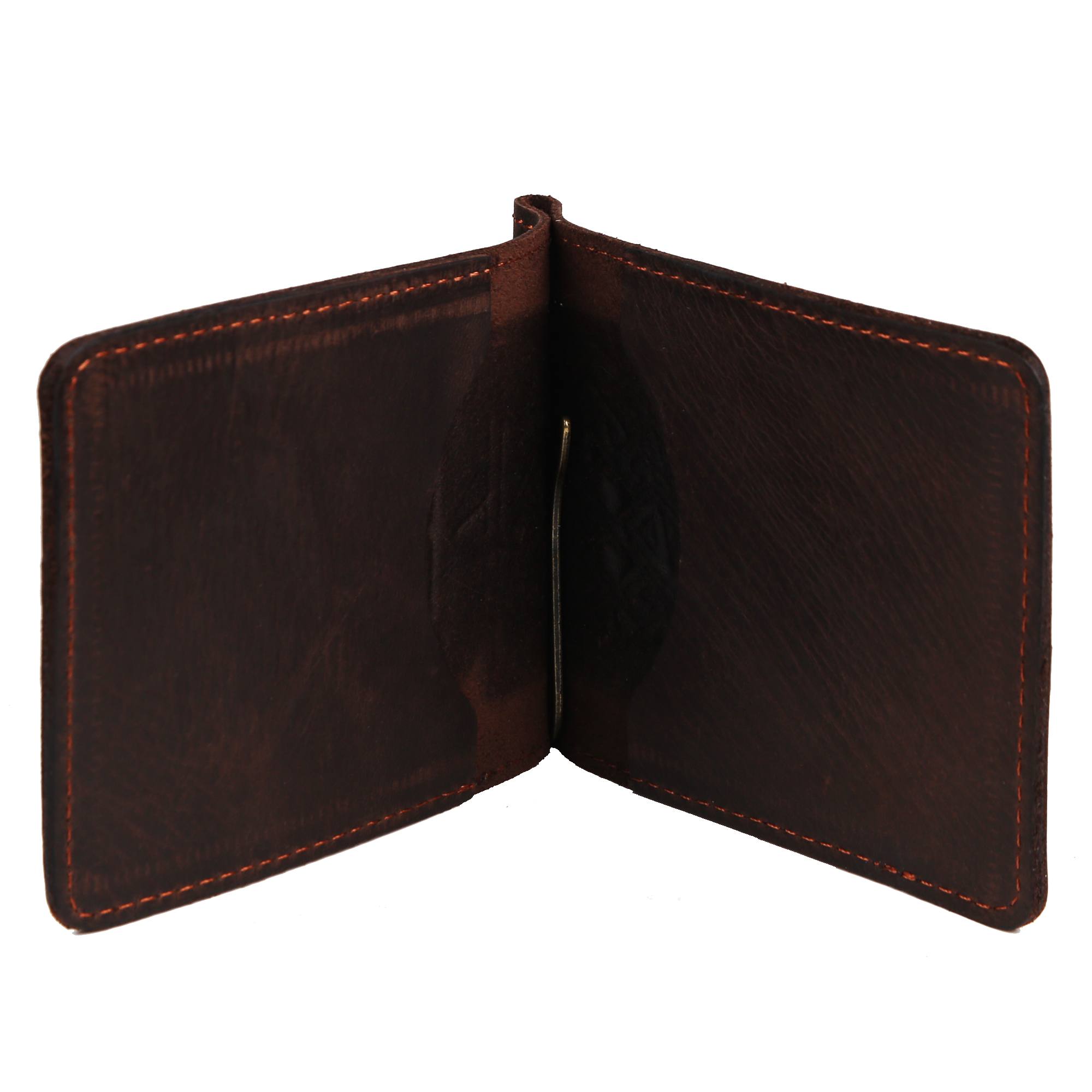 Зажим для грошей коричневий "герб" - Зображення 4