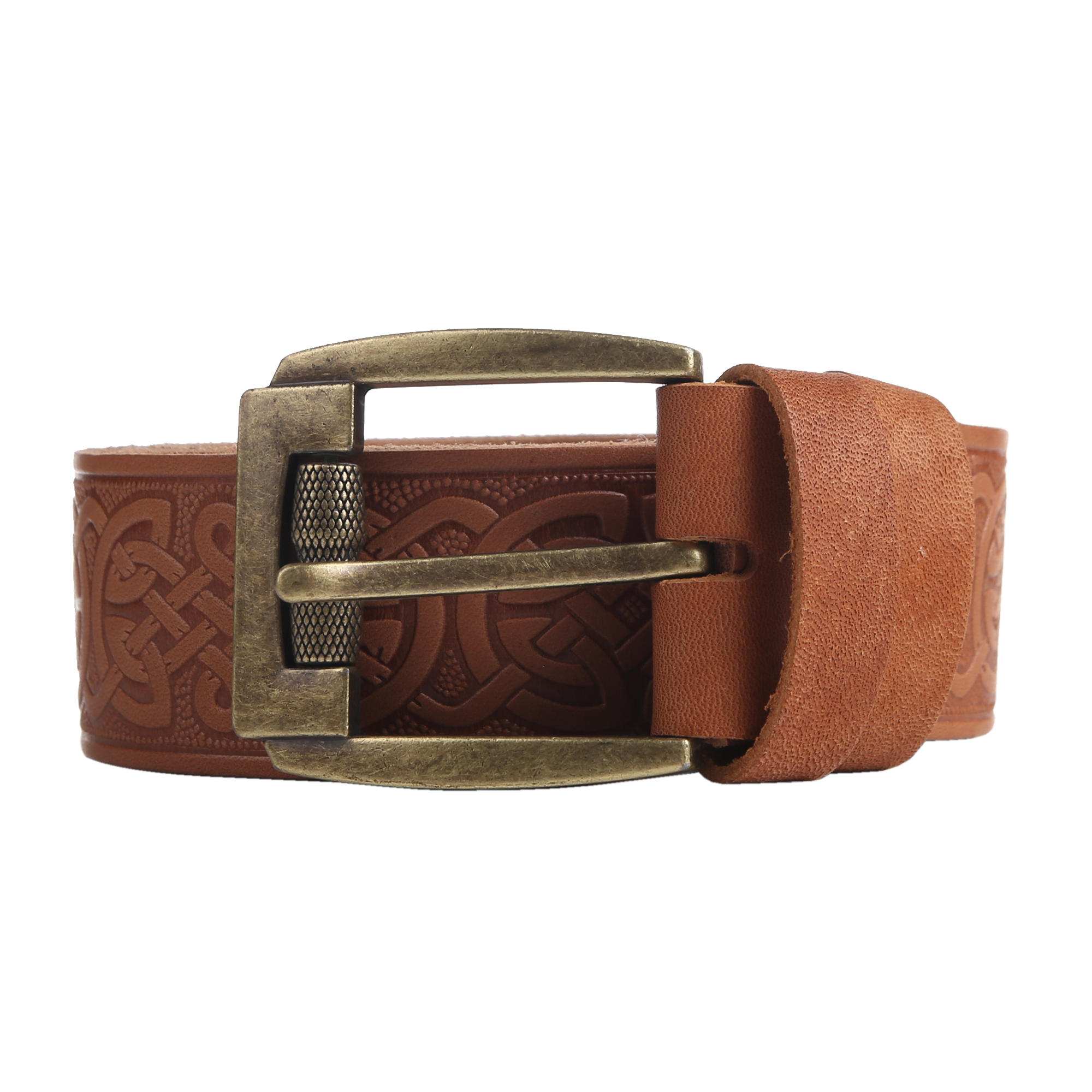 Ремінь Вязь, рудий - Зображення 3