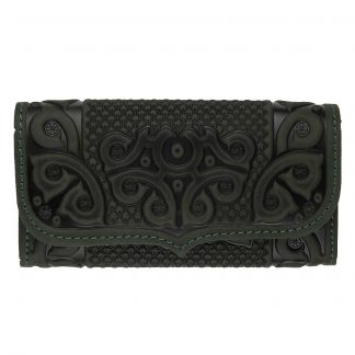 Гаманць "Баранці" темнозелений
