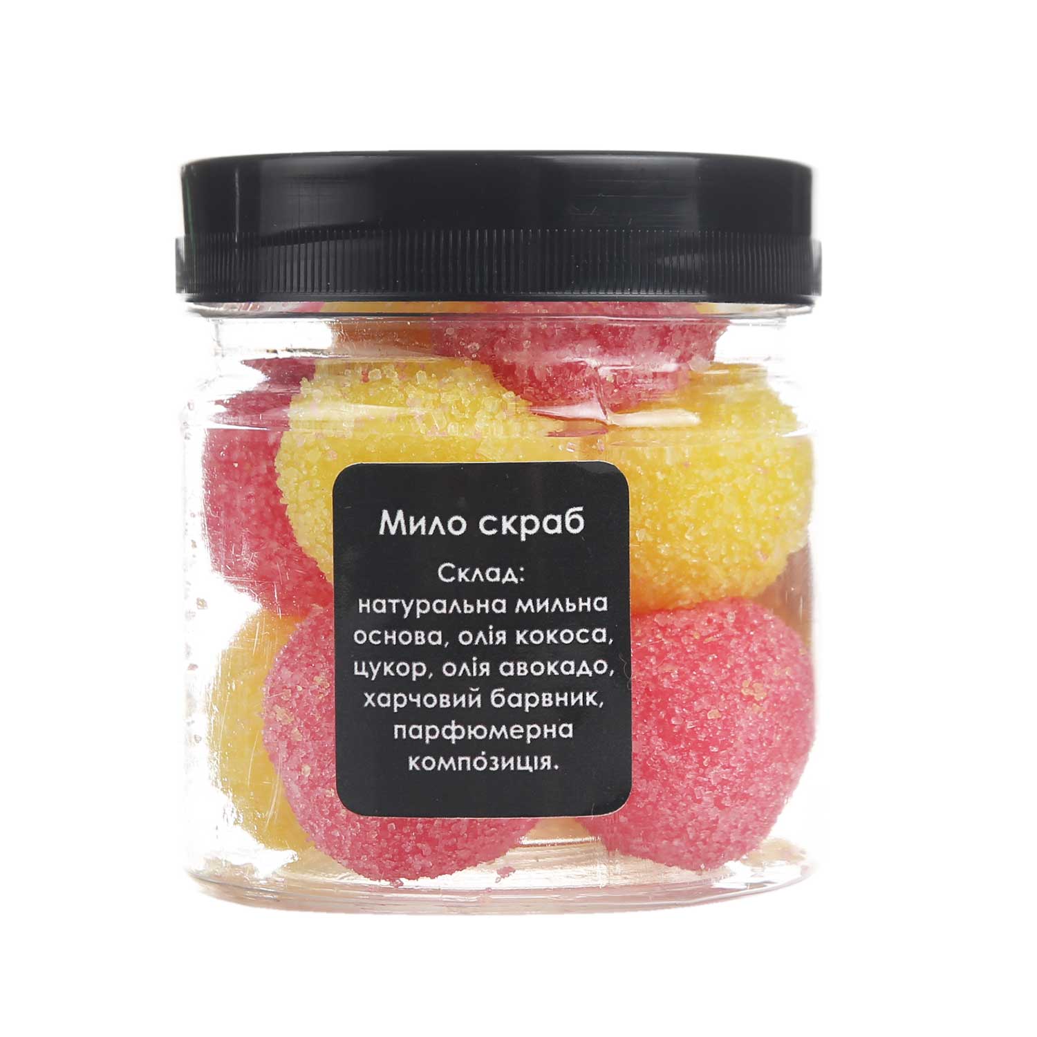 Мило-скраб "Банан та полуниця" - Зображення 3