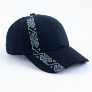 Бейсболка чорна "Етно"