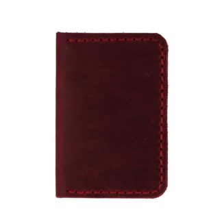 Обкладинка для документів(картхолдер) бордова