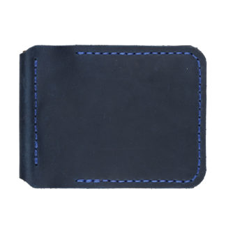 Затискач для купюр синій