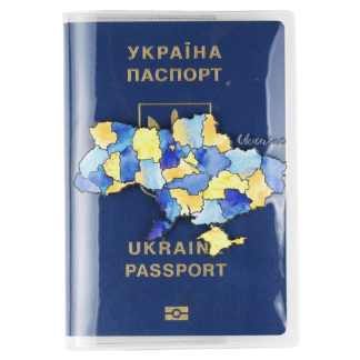 Обкладинка на паспорт "Мапа України"