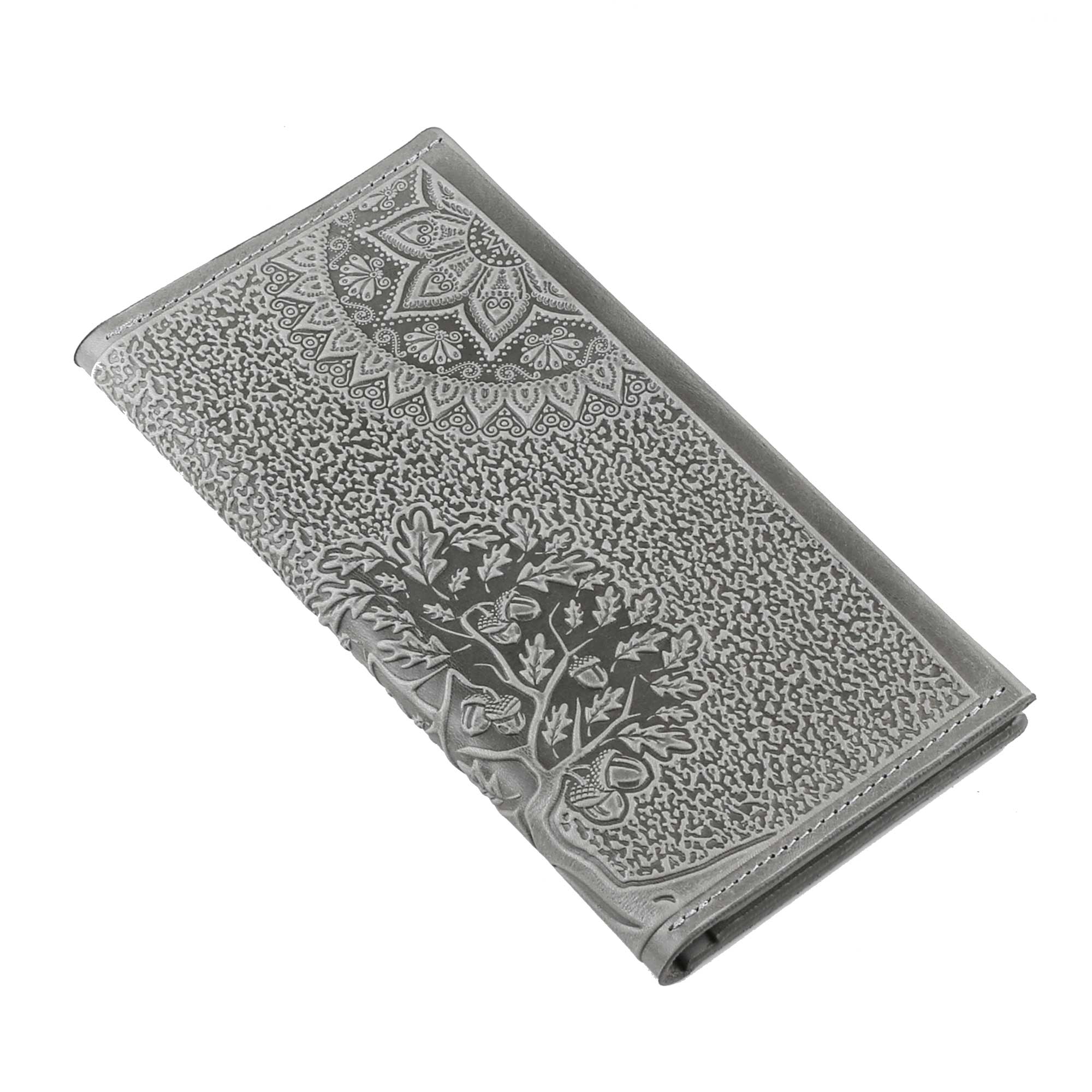 Гаманець лонгер "Дуб" сірий - Зображення 2