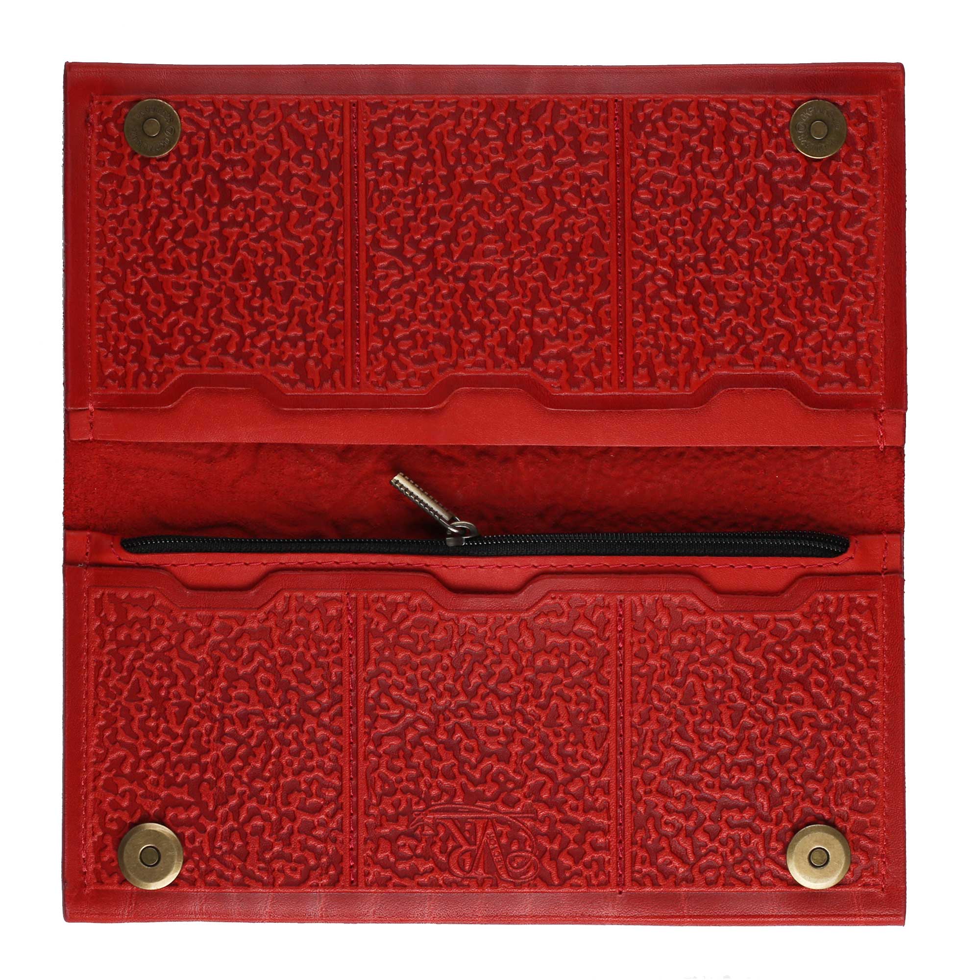 Гаманець лонгер "Дуб" червоний - Зображення 3