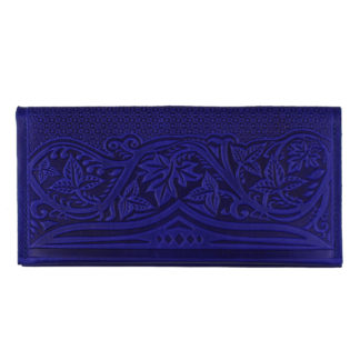 Гаманець лонгер "Калина" синій