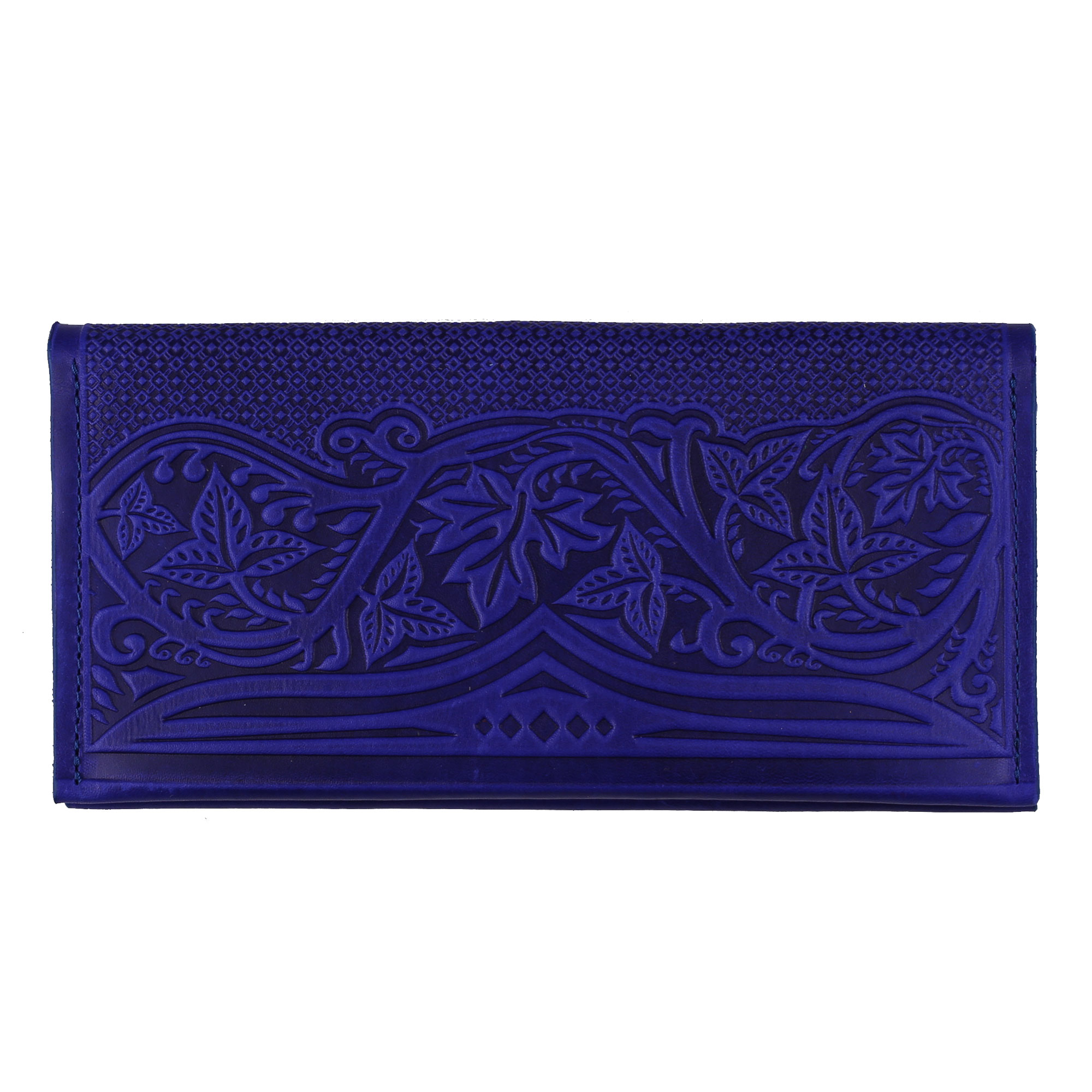 Гаманець лонгер "Калина" синій