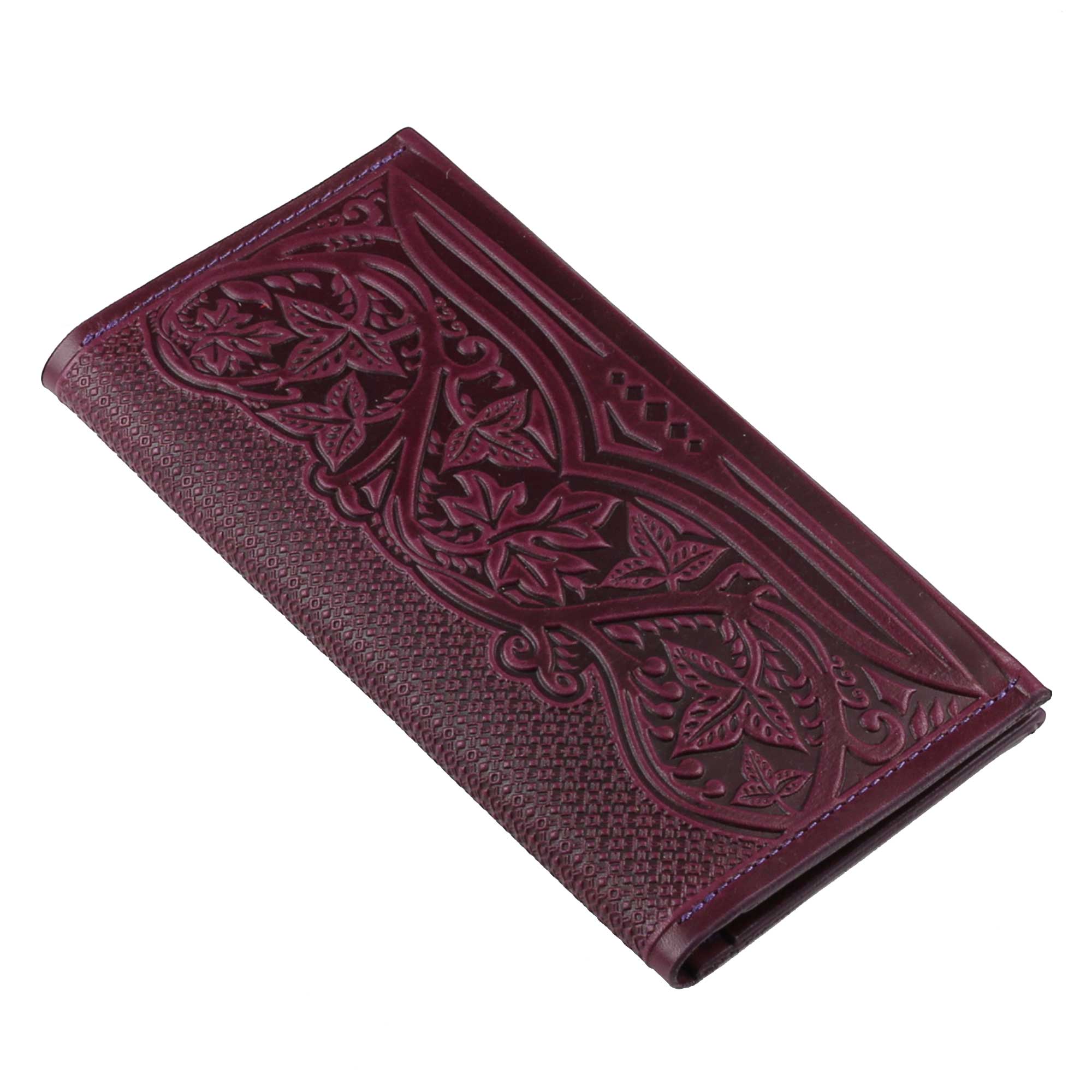 Гаманець лонгер "Калина" бордовий - Зображення 2