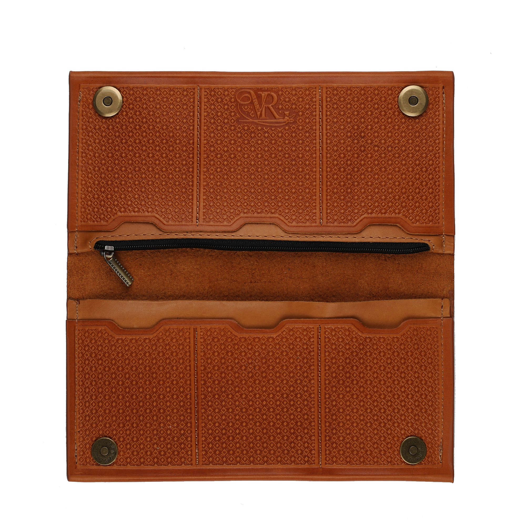 Гаманець лонгер "Калина" коричневий - Зображення 3