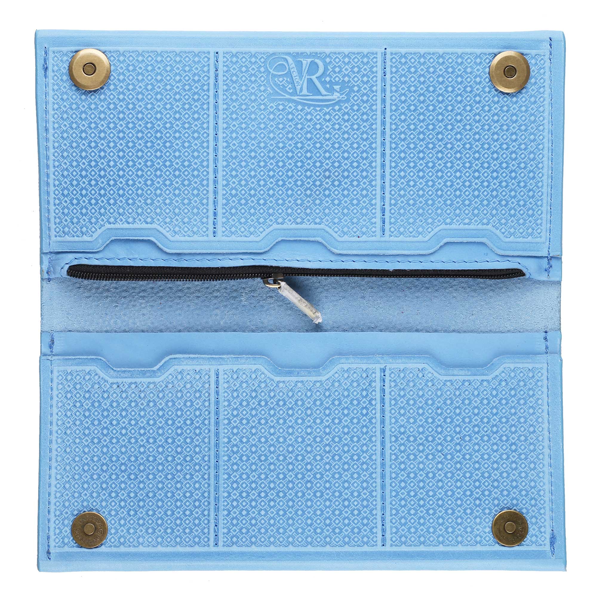 Гаманець лонгер "Калина" блакитний - Зображення 3