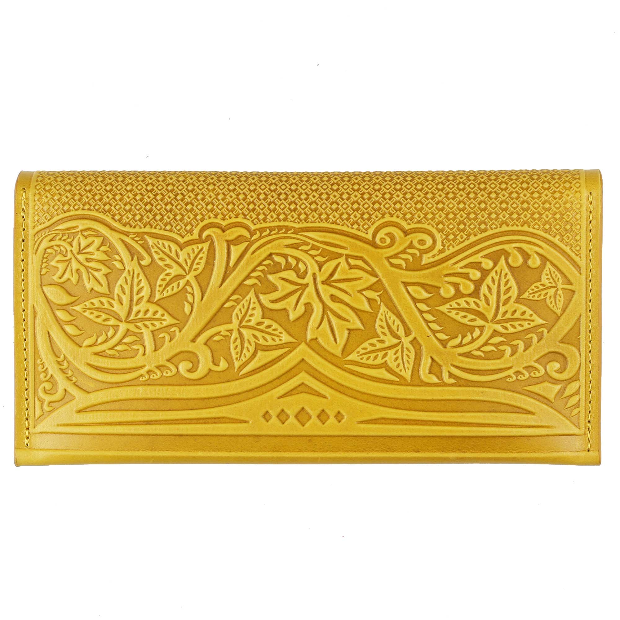 Гаманець лонгер "Калина" жовтий