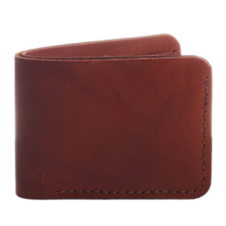 Гаманець біфолд коричневий