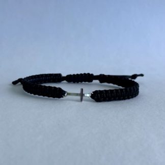 Браслет плетений "Хрестик" з кулоном 2