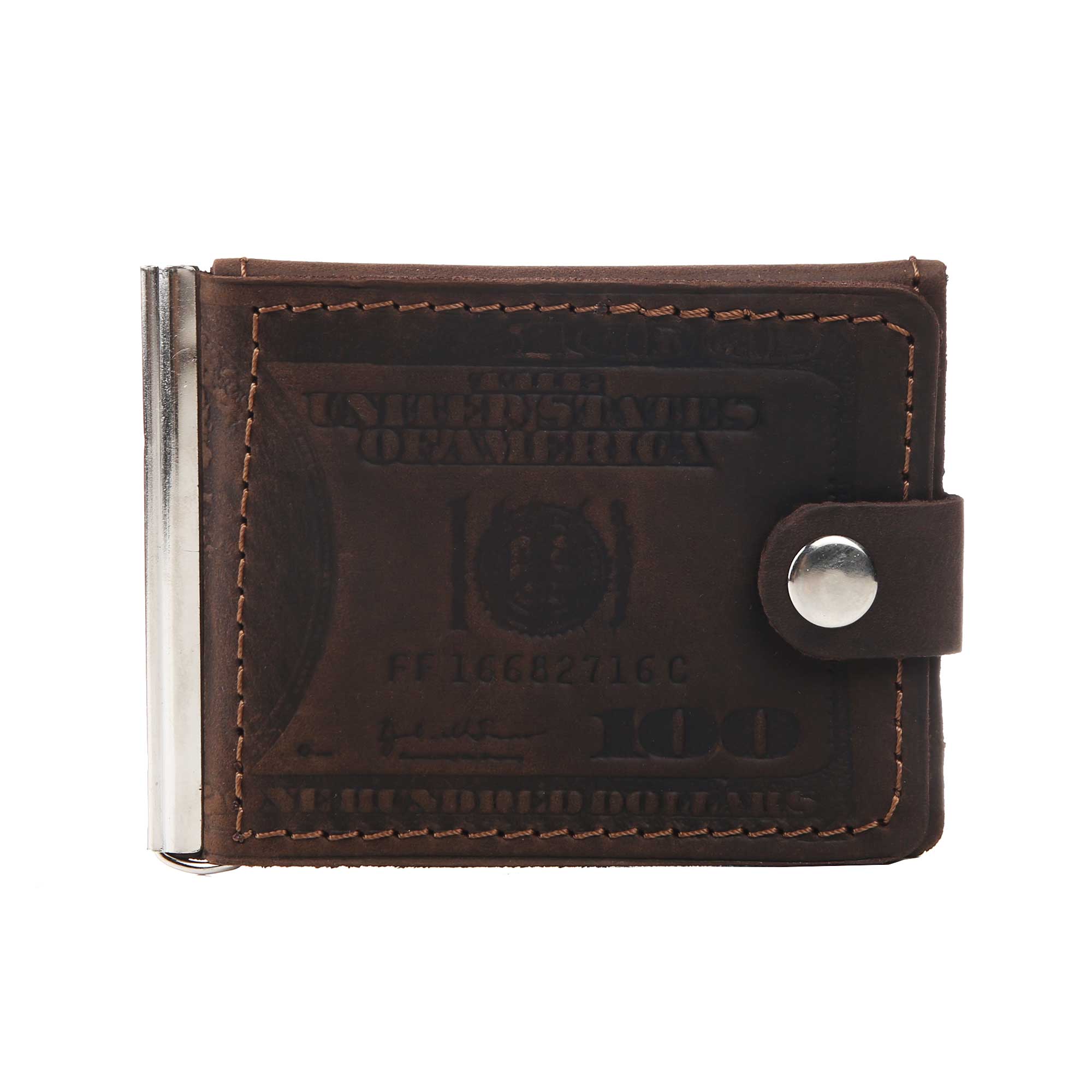 Гаманець-трансформер "Долар" (коричневий)