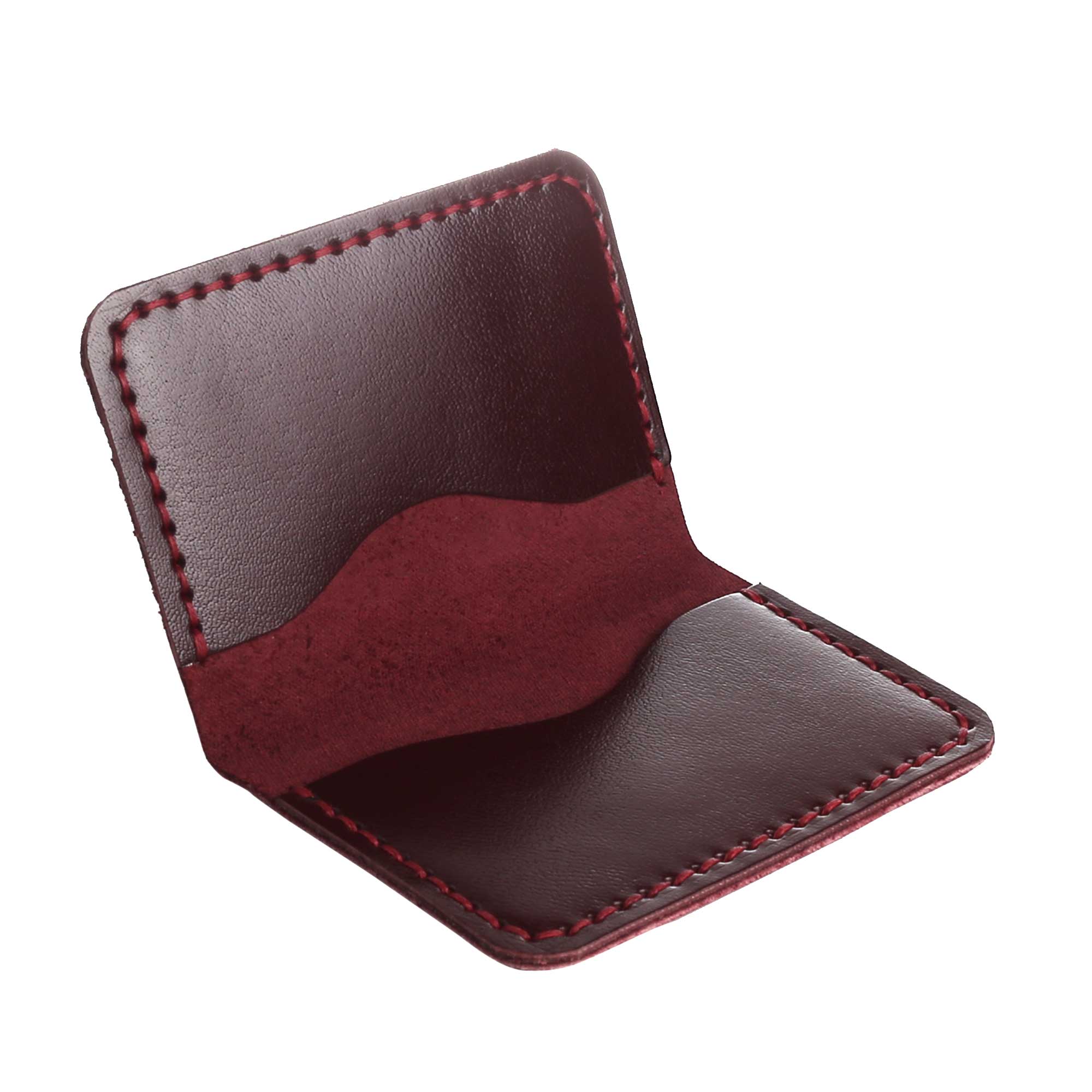 Обкладинка для документів(картхолдер) бордова "Квіти" - Зображення 4