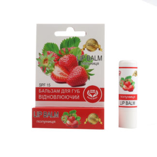 Бальзам для губ "Полуниця"