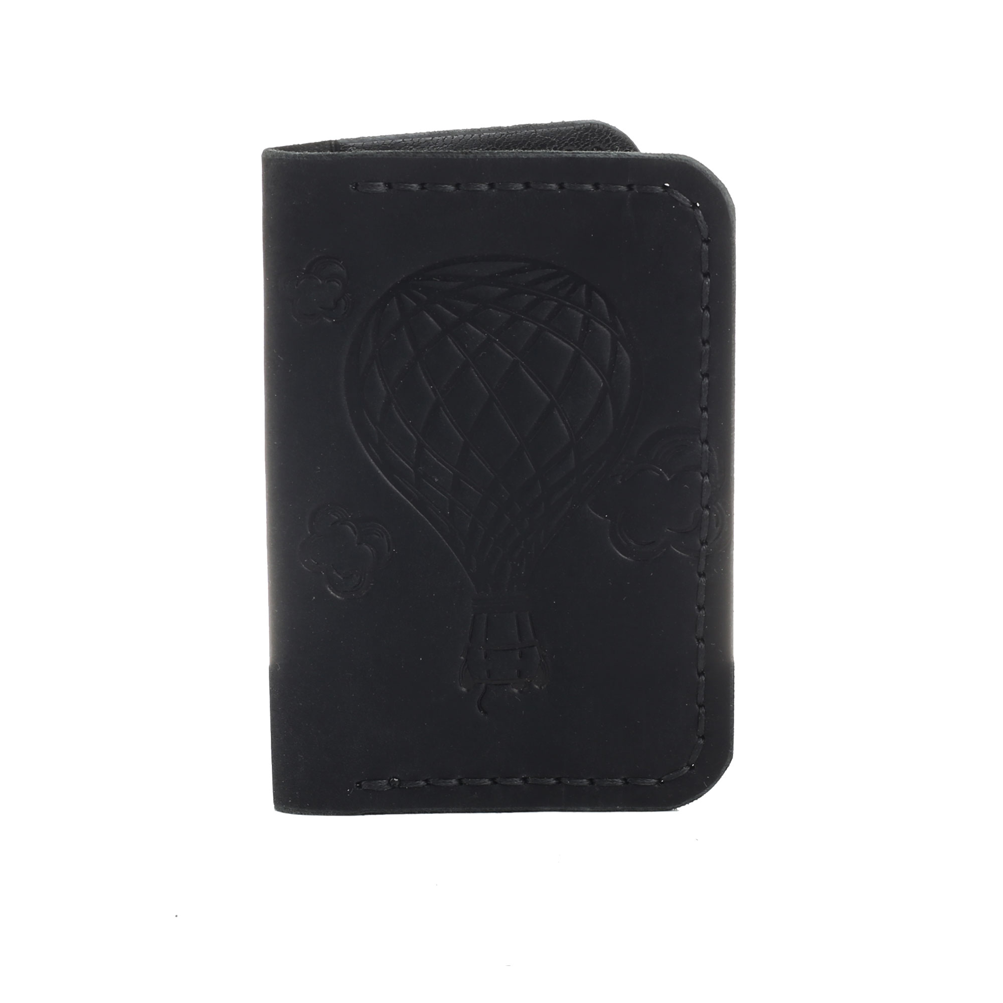 Обкладинка для документів(картхолдер) чорна "Куля"