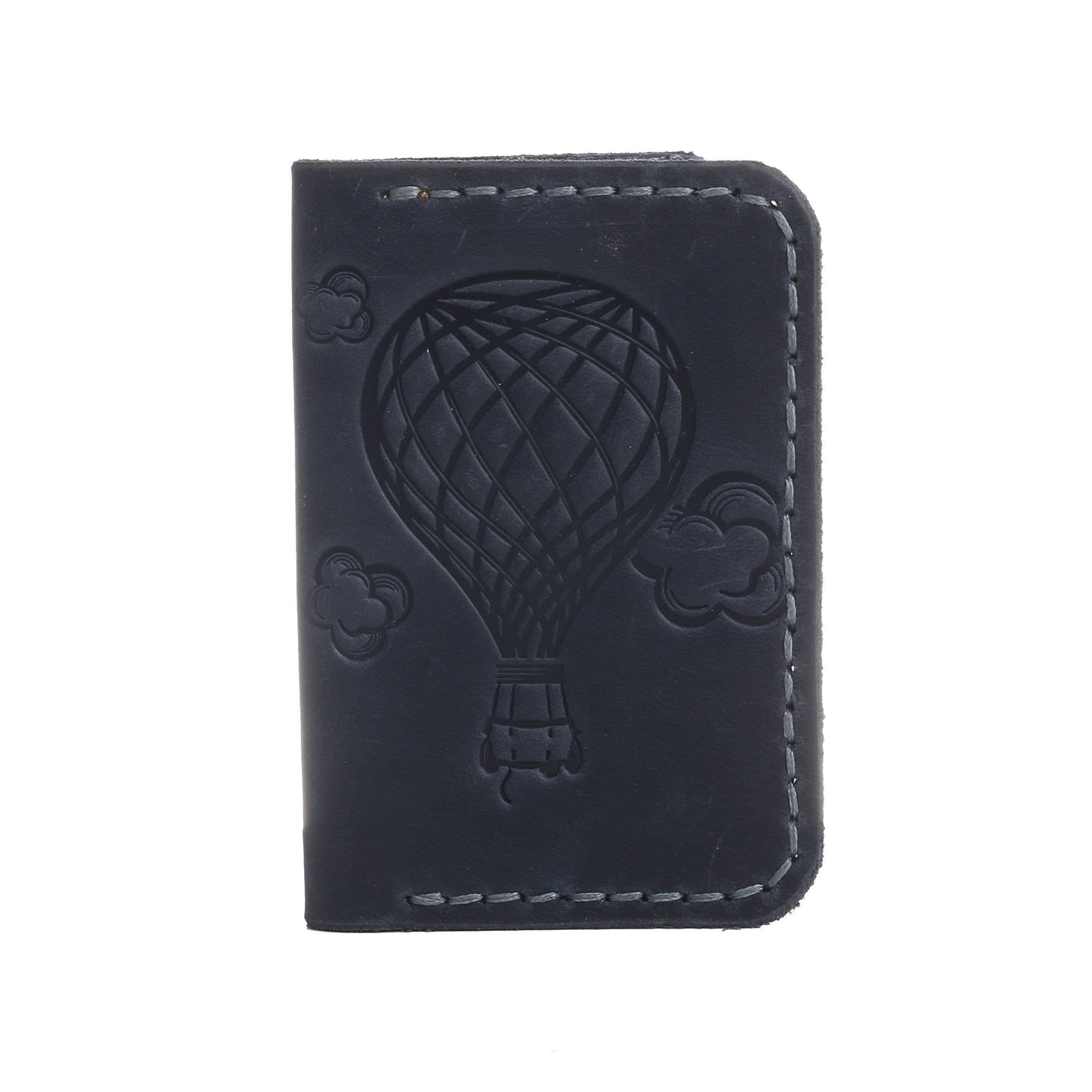 Обкладинка для документів(картхолдер) синя "Куля"