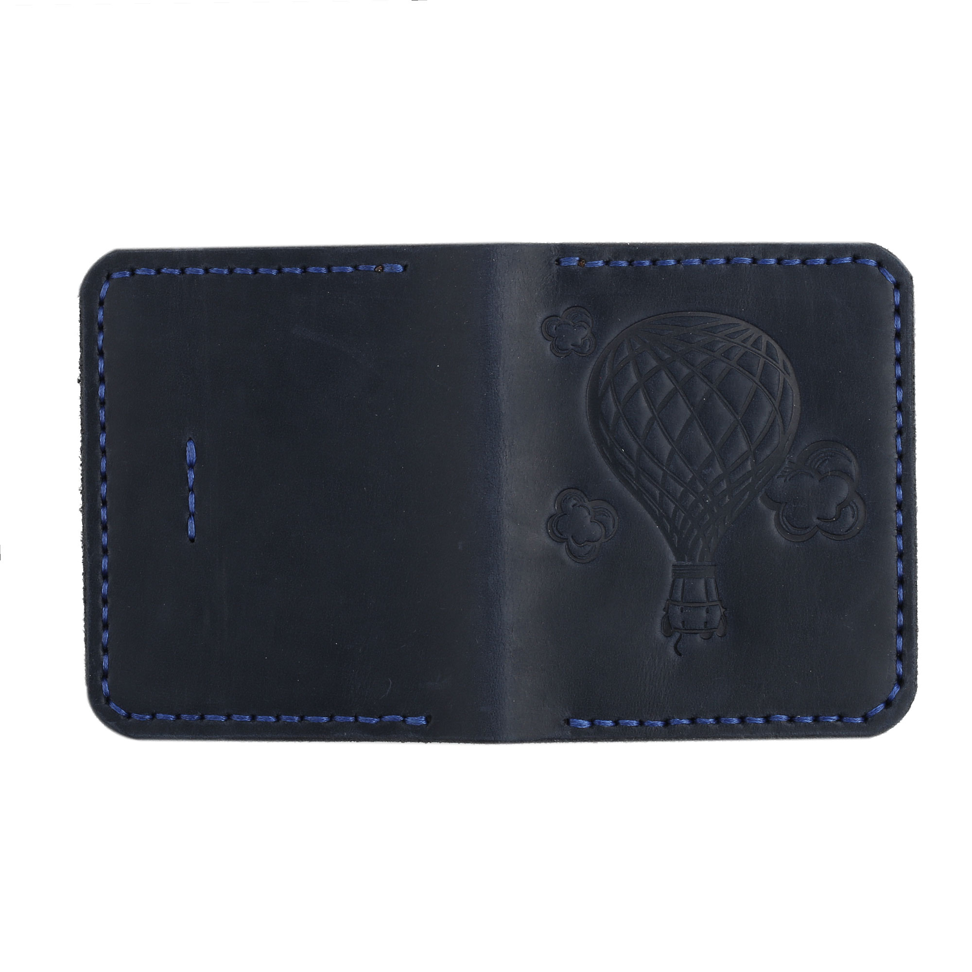 Обкладинка для документів(картхолдер) синя "Куля" - Зображення 2