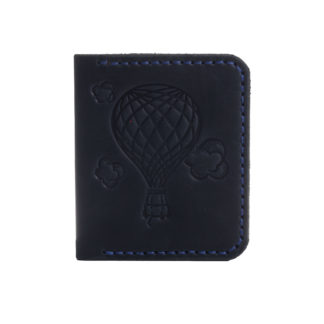 Обкладинка для документів(картхолдер) синя "Куля"