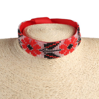 Гердан стрічковий "Квіткова пристрасть"