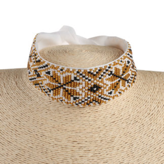 Гердан стрічковий, золотий орнамент