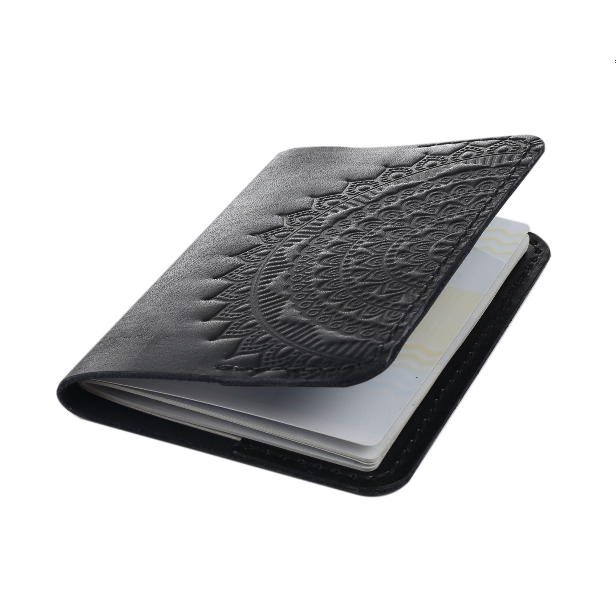 Обкладинка на паспорт чорна "Мандала" - Зображення 3