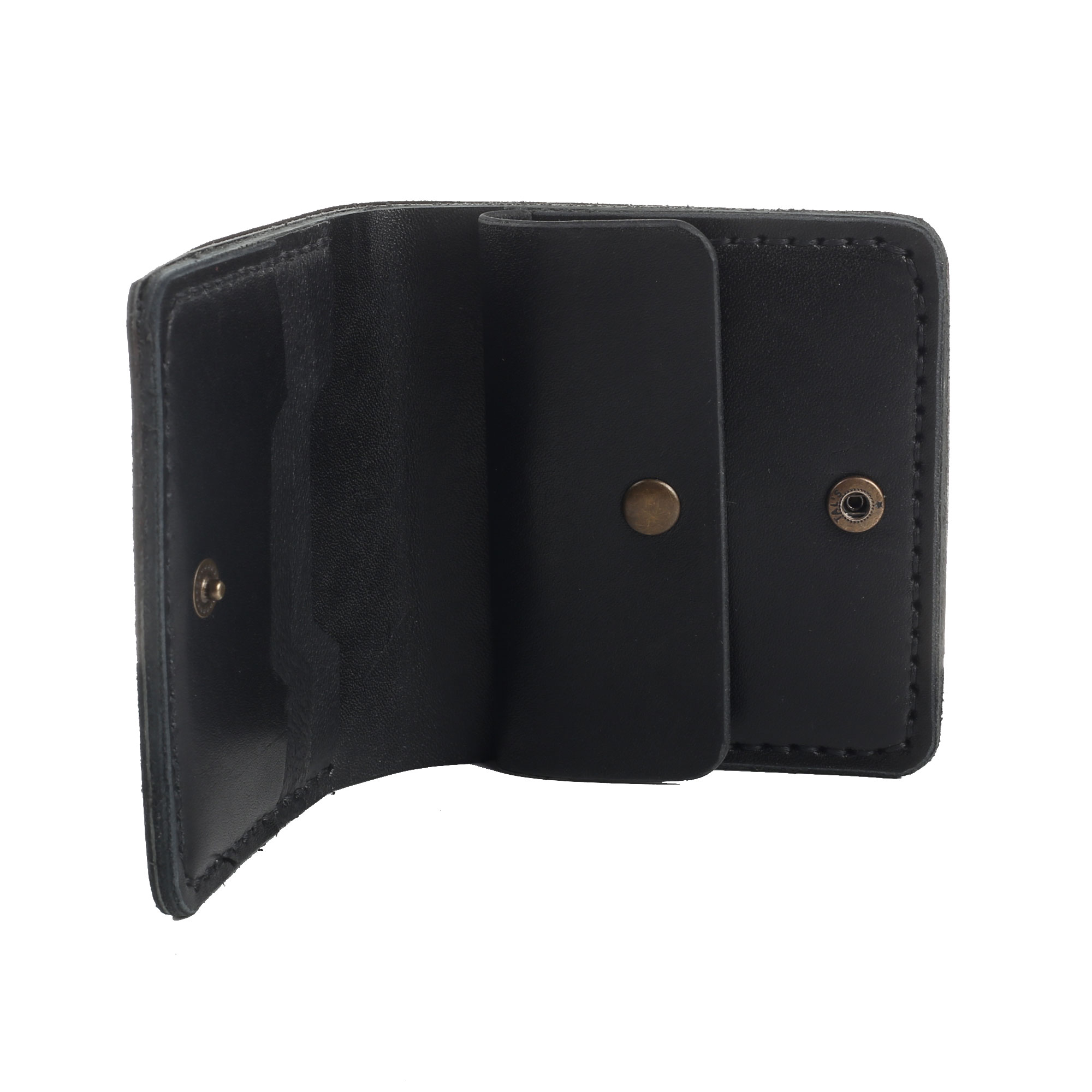 Гаманець квадратний чорний "Куля" - Зображення 5