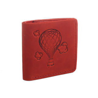 Гаманець складений червоний "Куля"