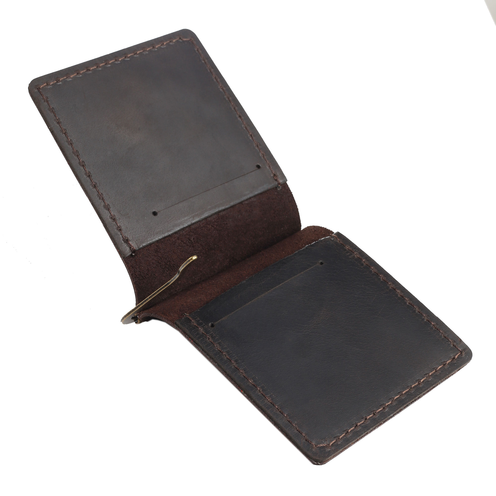 Затискач для купюр коричневий “Тризуб” - Зображення 3