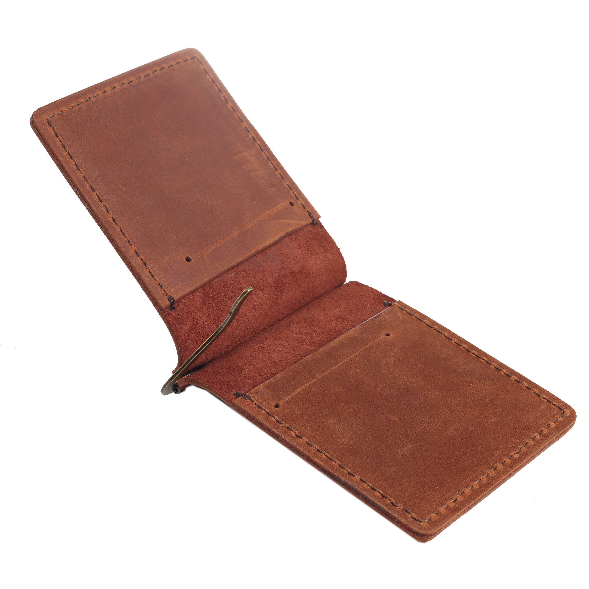 Затискач для купюр рудий "Тризуб" - Зображення 3