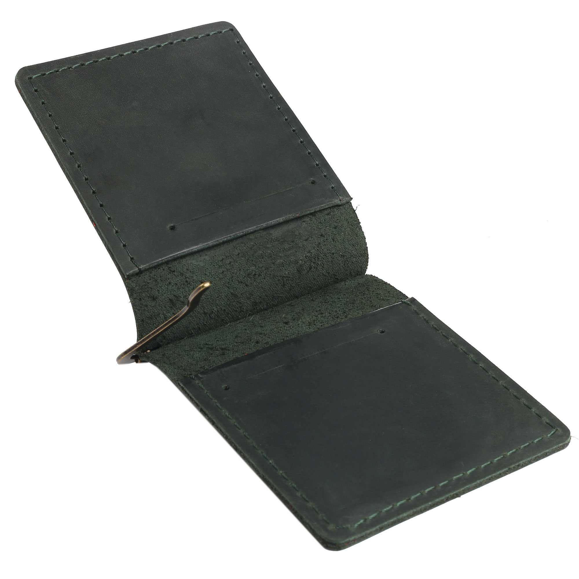 Затискач для купюр зелений “Тризуб” - Зображення 3