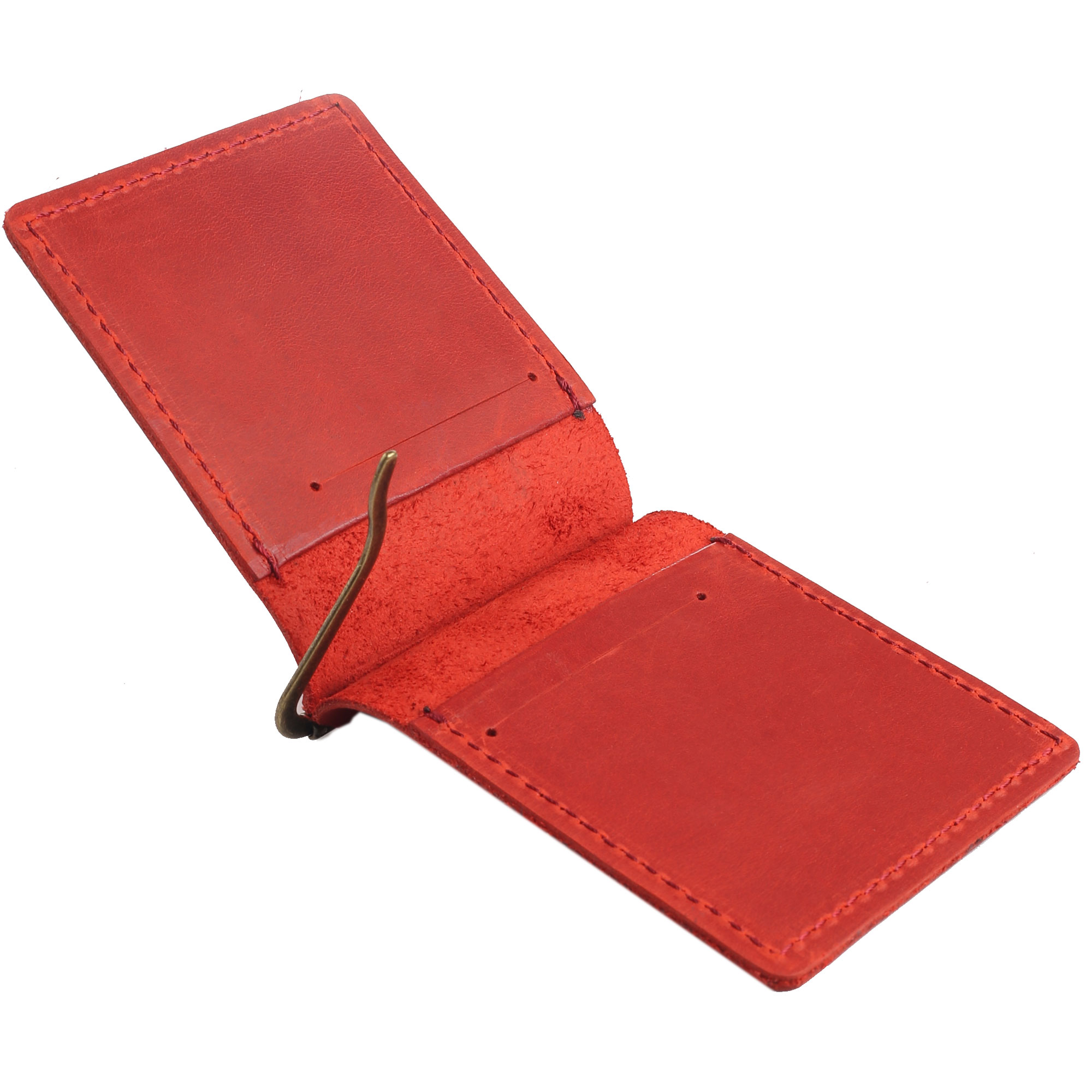 Затискач для купюр червоний “Тризуб” - Зображення 3