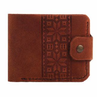 Гаманець рудий складений Вишиванка