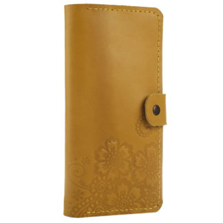 Гаманець лонгер “Квіти” жовтий