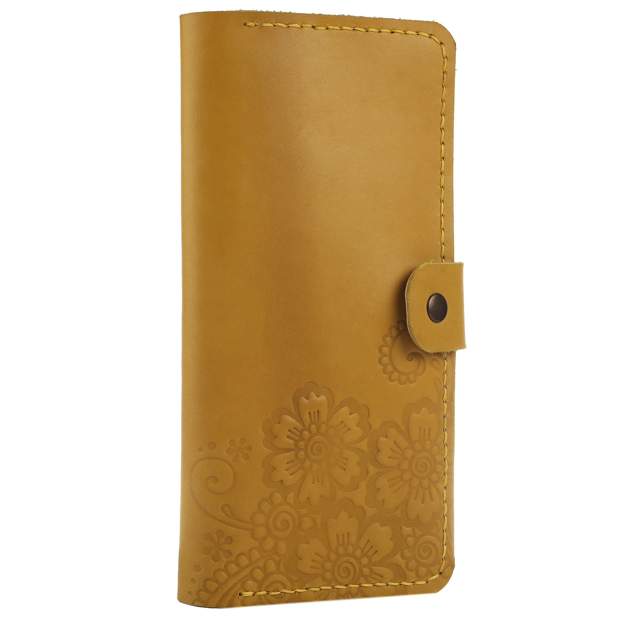 Гаманець лонгер “Квіти” жовтий