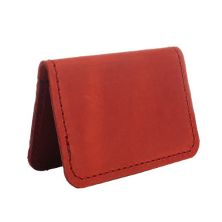 Обкладинка для документів (ID-паспорт) червона без тиснення