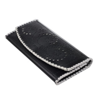 Гаманець лонгер “Візерунки”  чорно-білий 1