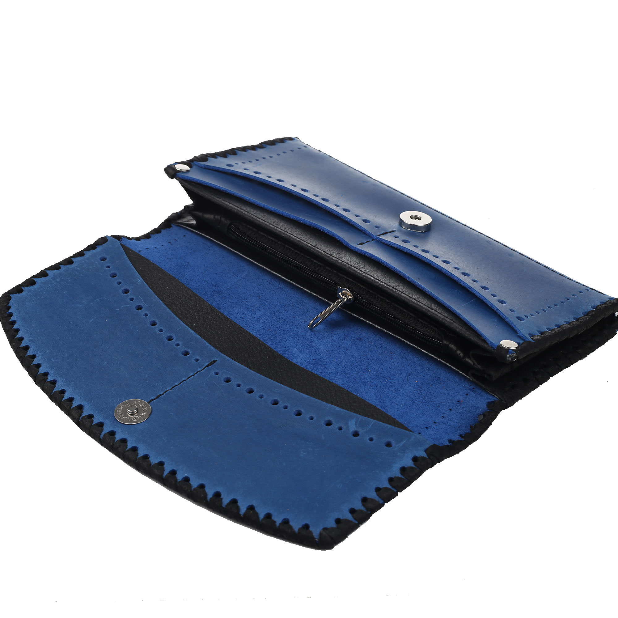 Гаманець лонгер “Візерунки” синій - Зображення 3