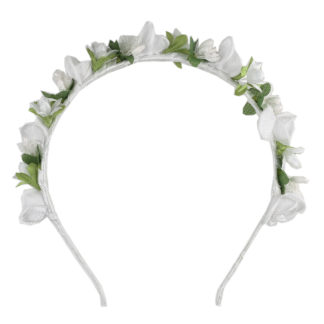 Віночок малий білий "Троянди"