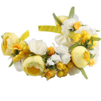 Віночок "Жовте різнобарв'я"