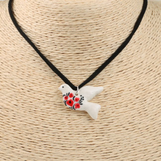 Підвіска "Горлиця з маком"