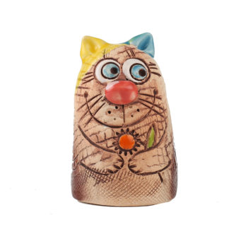 Керамічний свистунець "Усміхнений котик"